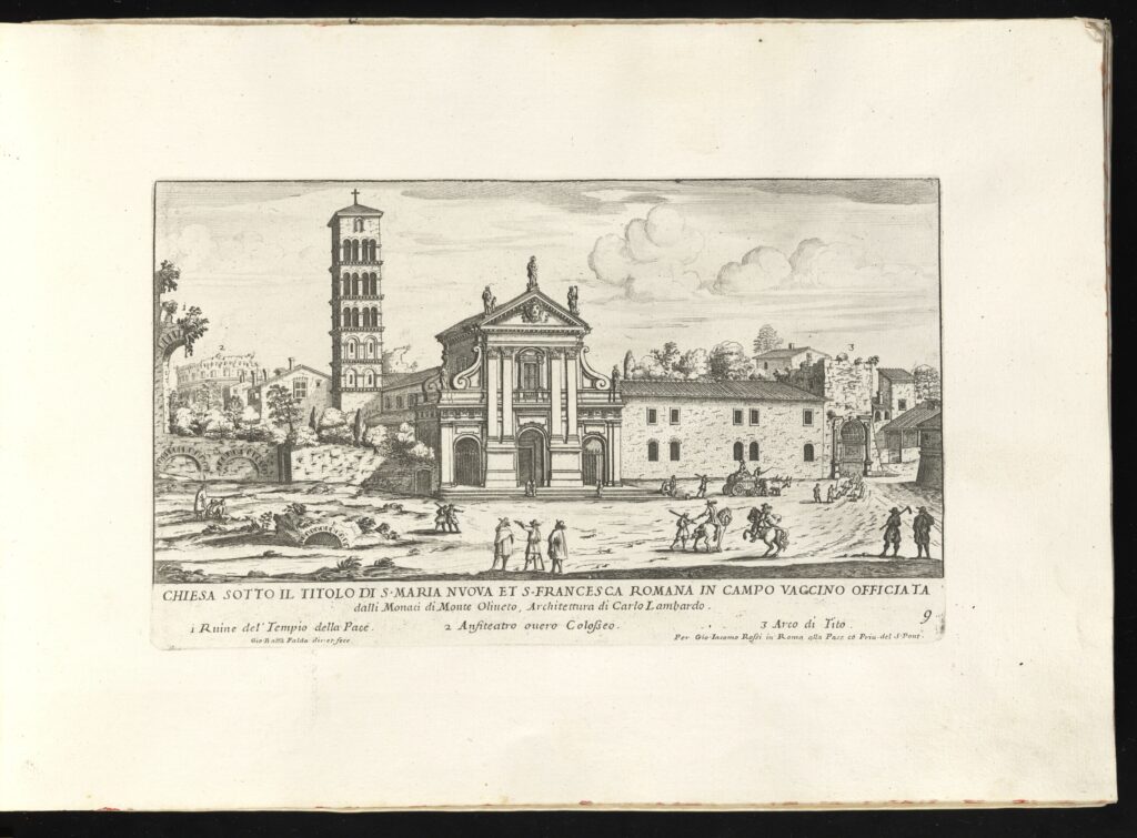 G.B. Falda Chiesa sotto il titolo di S. Maria Nuova